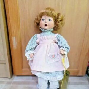 Porcelain Doll Seymour Mann Connoisseur Collection R Rare 16" Sweet Vintage